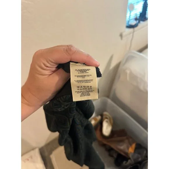 Free People Green Geometric Pants - Picture 12 of 12